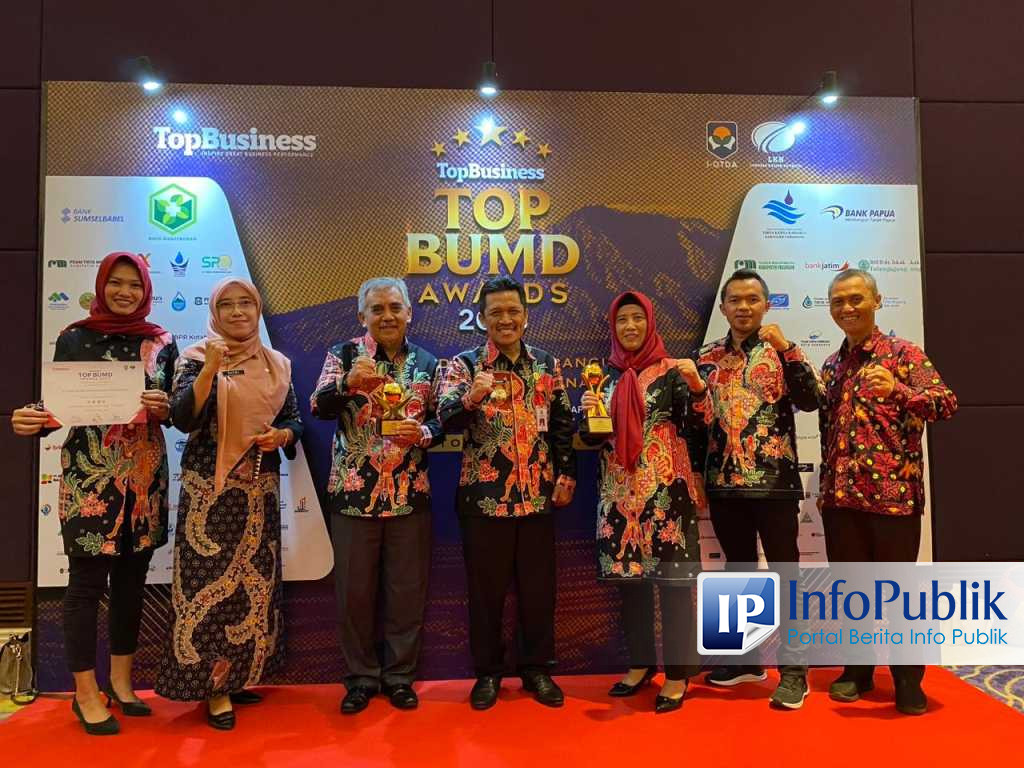 InfoPublik - Wonosobo Kembali Borong 5 Penghargaan Top BUMD Awards 2023