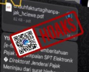 InfoPublik CEK FAKTA Pesan WhatsApp Surat Pemberitahuan Pajak Penyampaian SPT Elektronik