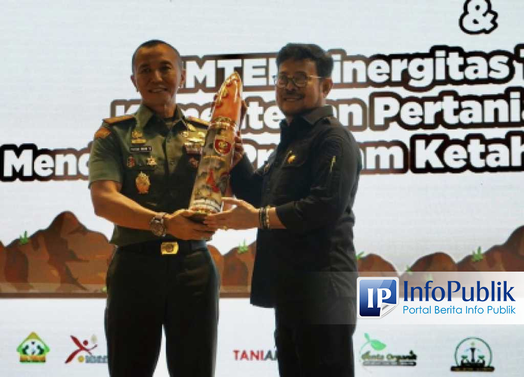 InfoPublik - Sinergitas Kementan Dan TNI AD Perkuat Program Ketahanan ...