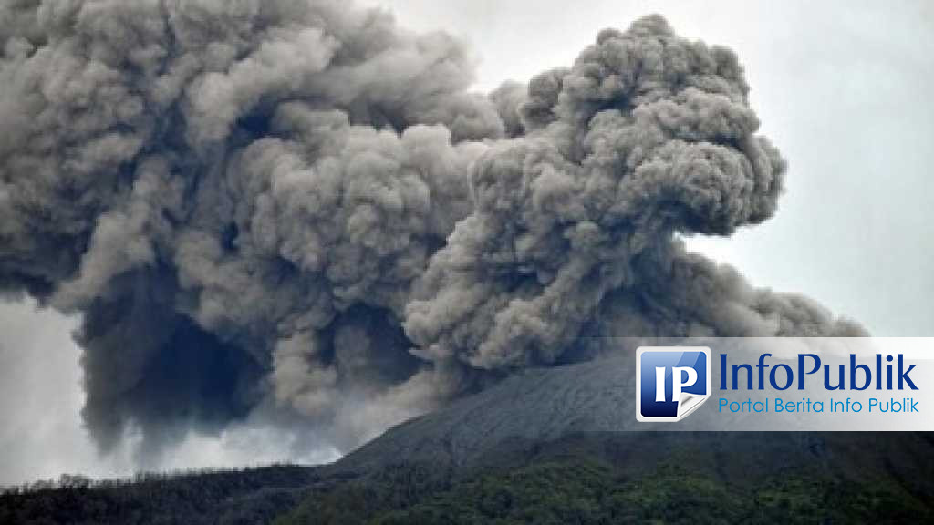 InfoPublik - Meski Gunung Marapi Berstatus Siaga, Sebaran Abu Vulkanik ...