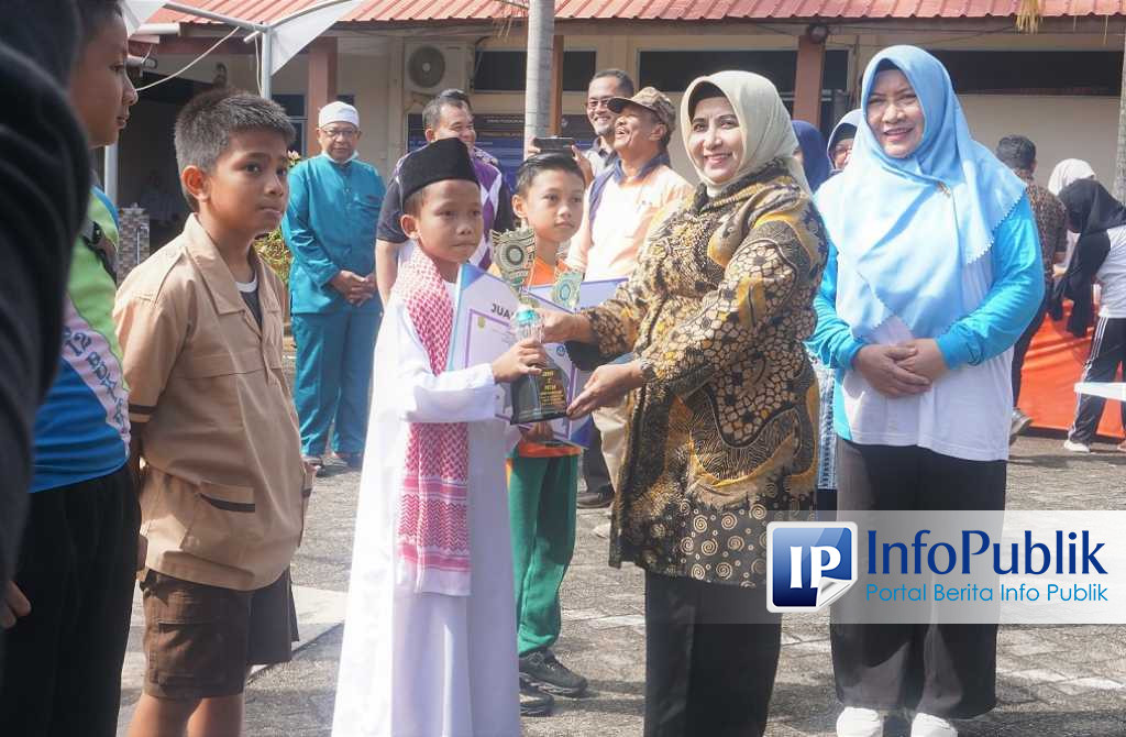 InfoPublik - Digelar Disdik, Wako Rahma Serahkan Hadiah Pemenang Lomba ...