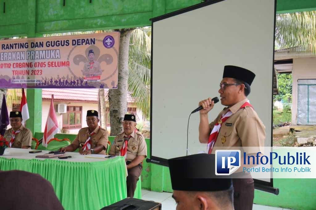 InfoPublik - Waka Bidang Bina Muda Kwarcab 0705 Seluma Buka Orientasi ...