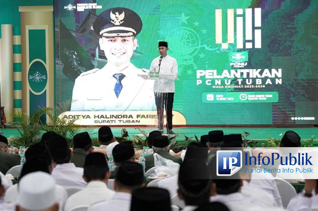 Infopublik Hadiri Pelantikan Pcnu Tuban Bupati Sampaikan Ini