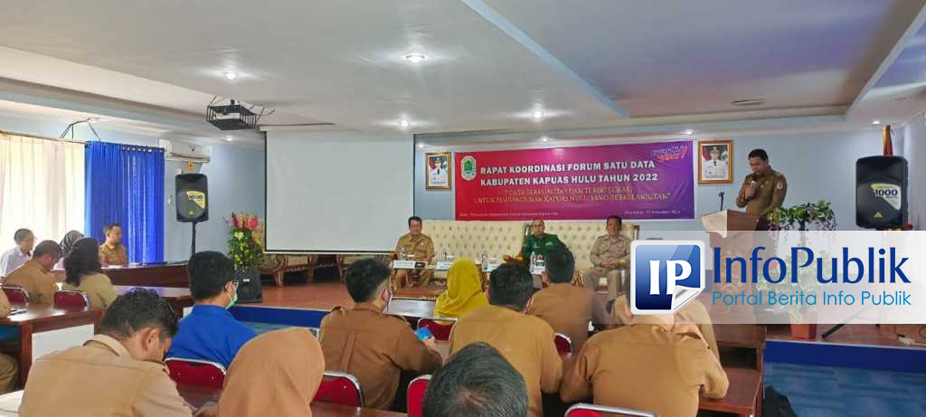 Infopublik Bupati Buka Rakor Forum Satu Data Kapuas Hulu 2022 5628