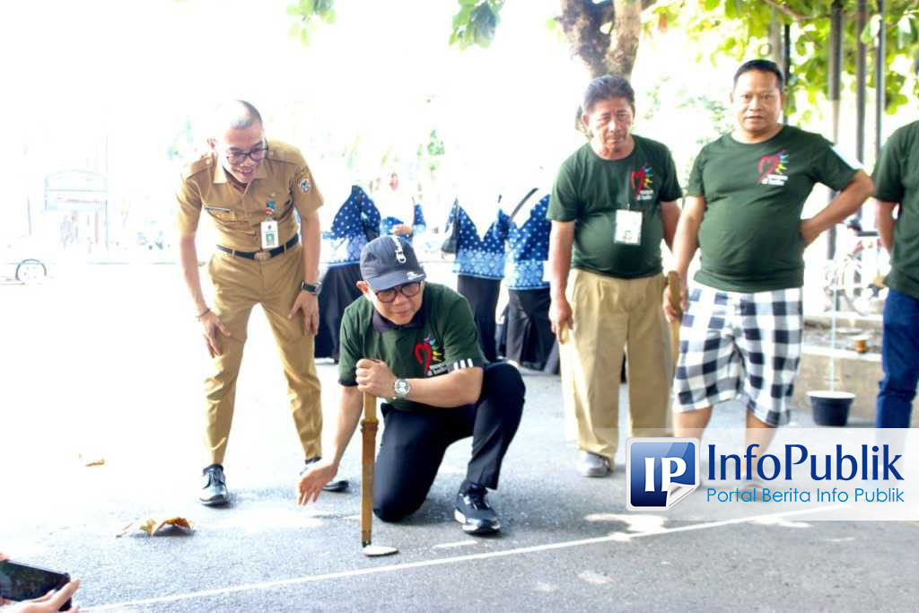 Infopublik Lestarikan Permainan Tradisional Dengan Lomba Balogo