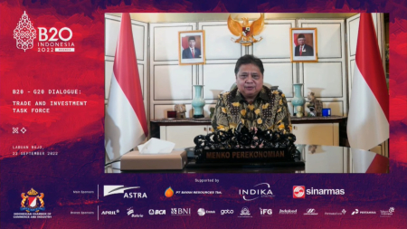 Menko Perekonomian Dukung B20 Promosikan Investasi Inklusif dan Berkelanjutan