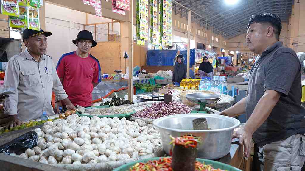 Infopublik Sidak Bahan Pokok Di Pasar Sarimalaha 