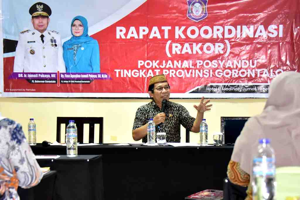 Infopublik Rakor Pokjanal Posyandu Gorontalo