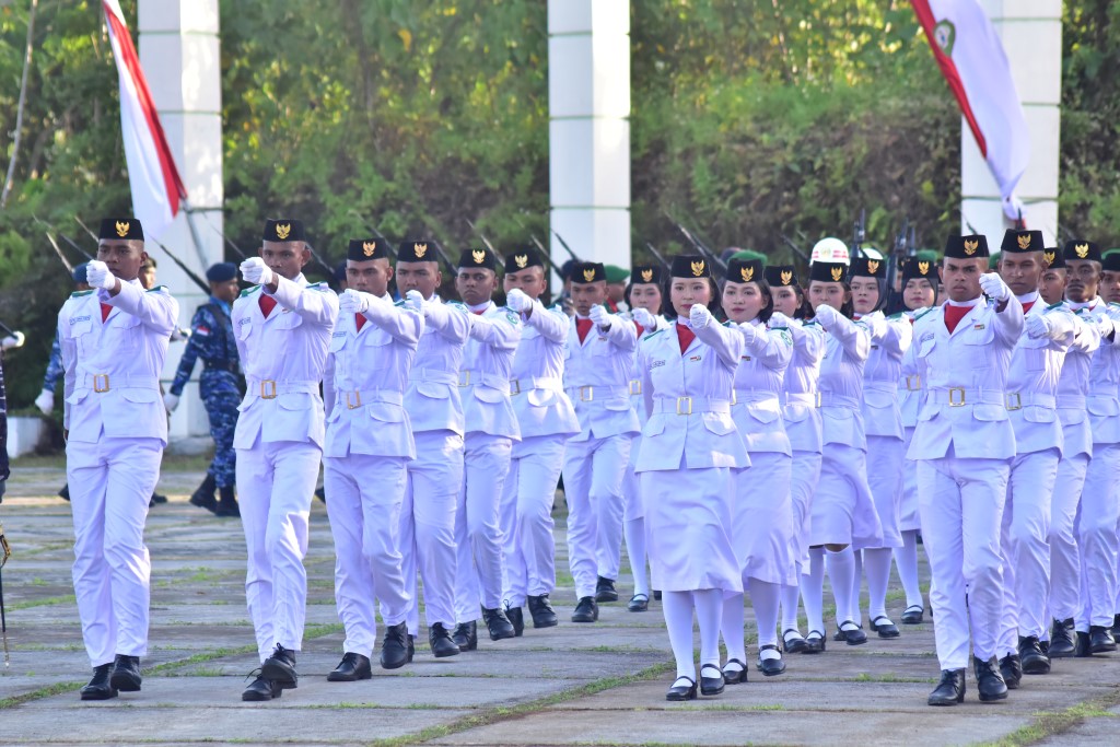 Infopublik Upacara Penurunan Bendera Merah Putih