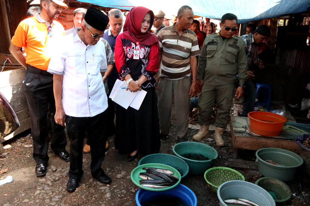 Infopublik Pantau Kebutuhan Ikan Di Pasar Tradisional