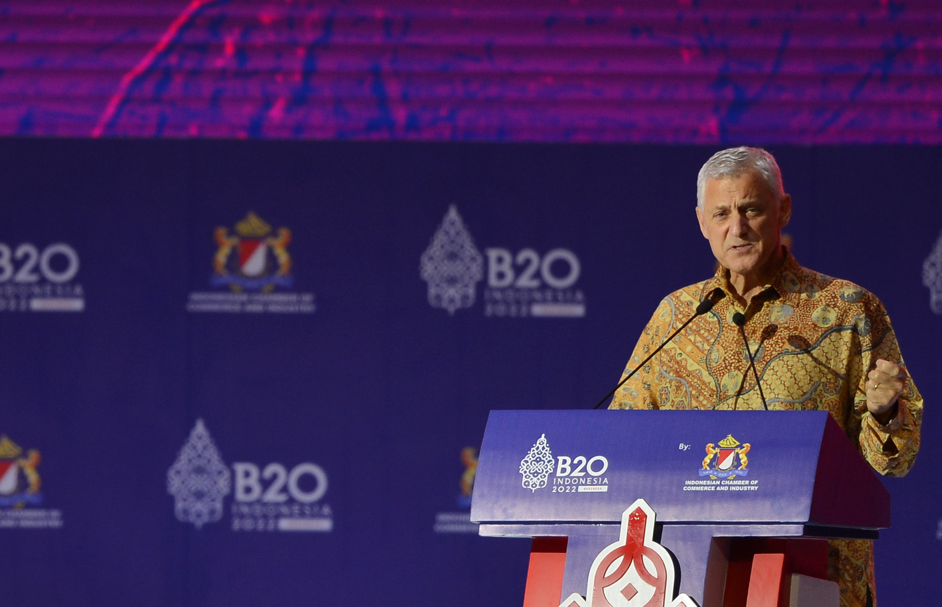 InfoPublik - SESI PLENO KEENAM B20 SUMMIT INDONESIA 2022