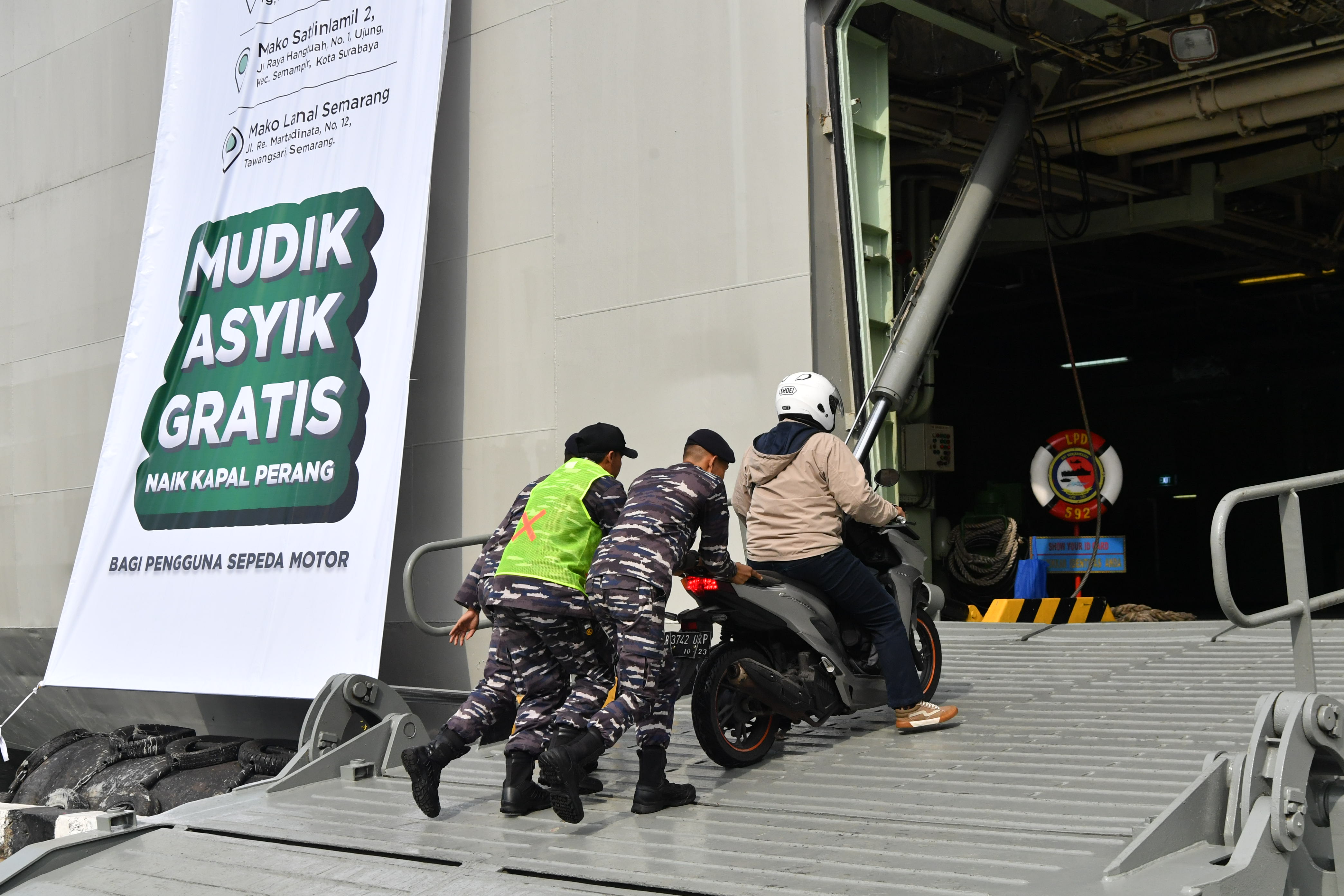 Infopublik Mudik Gratis Menggunakan Kapal Tni Al