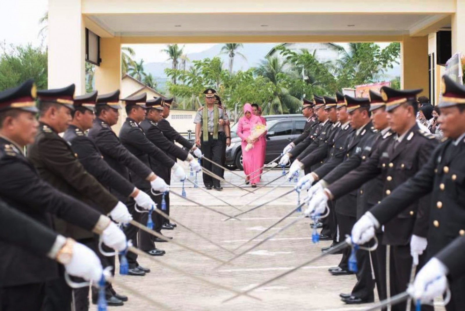 Infopublik Prosesi Penyambutan Kapolres Singkawang