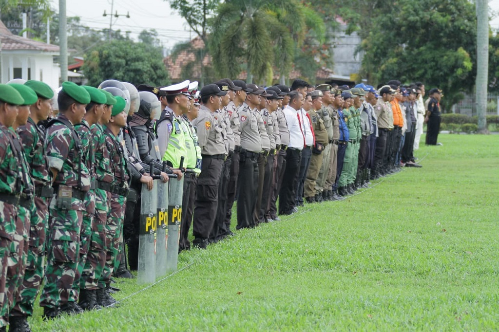 InfoPublik - GELAR APEL PASUKAN PENGAMANAN PEMILU