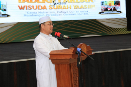 TABLIGH AKBAR DAN WISUDA SANTRI