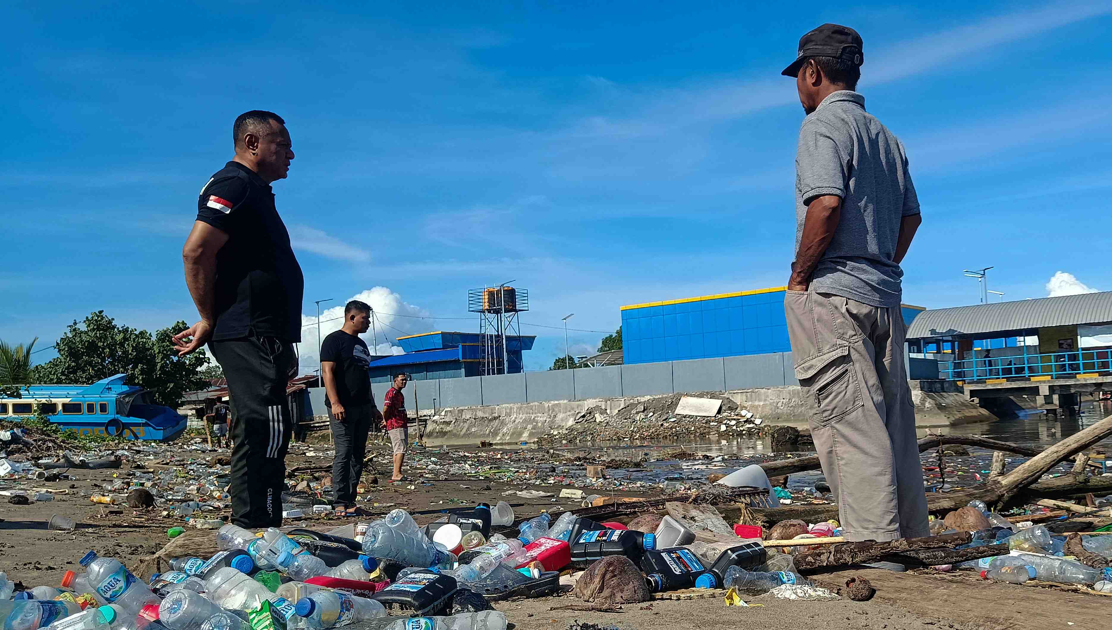 TINJAU ALIRAN SUNGAI PASCA   BANJIR
