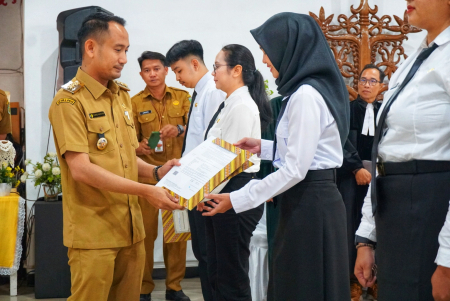 SERAHKAN SK PENGANGKATAN