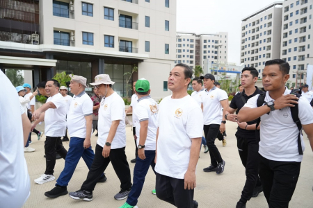 JALAN SANTAI DI KAWASAN HUNIAN ASN 1 IKN