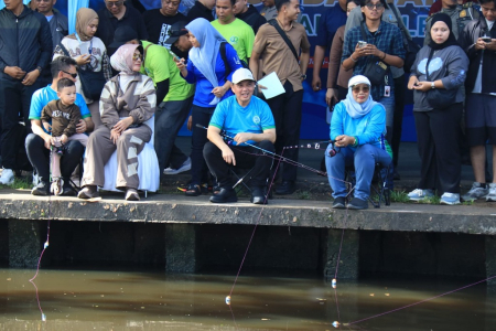 LOMBA MEMANCING  IKAN LELE