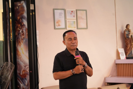 BANTUAN PEMBANGUNAN AULA PAROKI PEMANGKAT