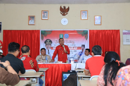 TINJAU PEMBANGUNAN SMAN 1 MEMPAWAH HULU