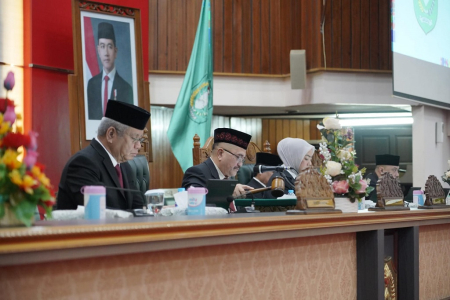 RAPAT PARIPURNA ANGGOTA DPRD PAW