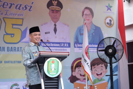 PENGUKUHAN IBUNDA GURU DAN LITERASI KALBAR
