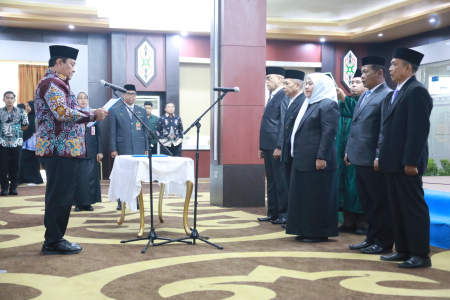 PELANTIKAN PIMPINAN BAZNAS KALTENG