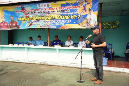 PELANTIKAN PENGURUS PELTI KAB BANJAR 