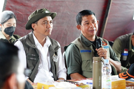 RAPAT EVALUASI PENANGANAN KARHUTLA