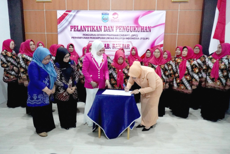 PELANTIKAN DPC P2LIPI KAB BANJAR
