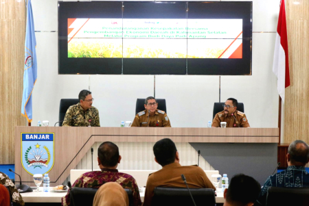 PROGRAM BUDIDAYA PADI APUNG KAB BANJAR