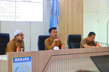 RAPAT KOORDINASI PEMKAB BANJAR