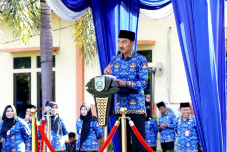 UPACARA HUT KE - 54 KORPRI