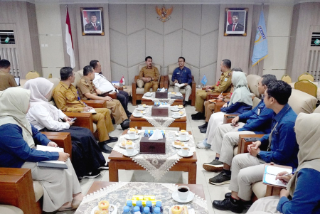 AUDIENSI BERSAMA BPS DAN PLN ULP MARTAPURA