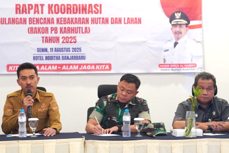 RAPAT KOORDINASI PENANGGULANGAN KARHUTLA
