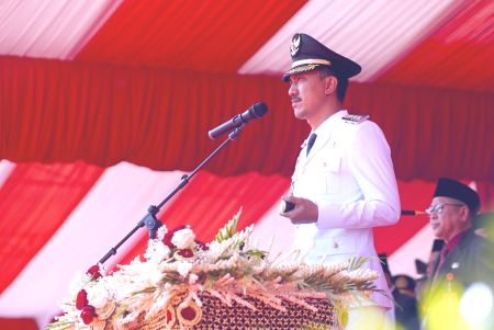 UPACARA PERINGATAN HUT KE - 80 RI