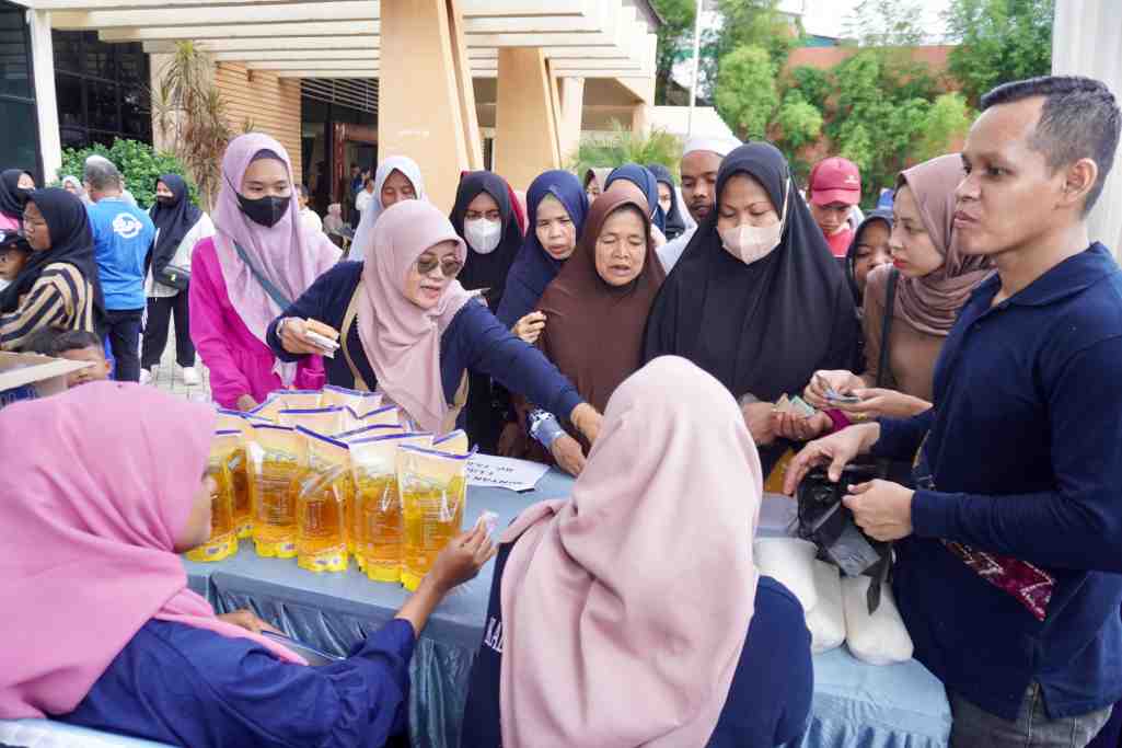 PASAR MURAH HALAMAN GEDUNG DEKRANASDA KAB BANJAR