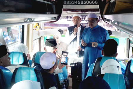 PELEPASAN KEBERANGKATAN JCH KAB BANJAR