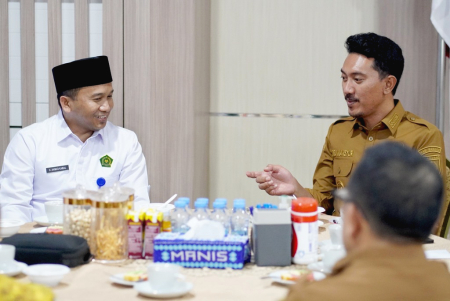 AUDIENSI PEMKAB BANJAR DENGAN PENGURUS LPTQ