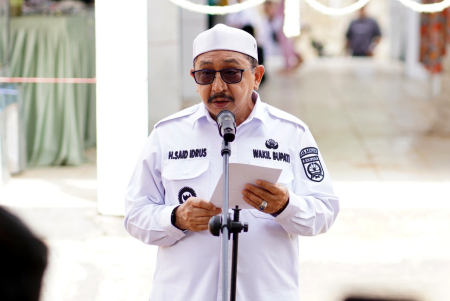 PERESMIAN JEMBATAN KUNTI DI TELAGA BAUNTUNG