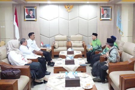 PW PGM AUDIENSI DENGAN BUPATI BANJAR