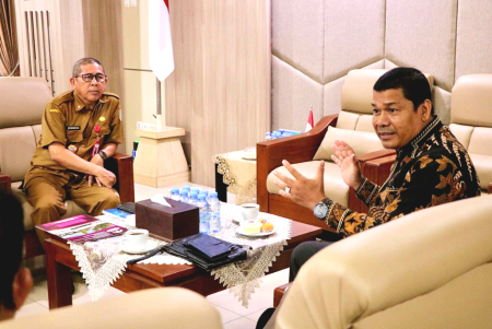 AUDIENSI YAYASAN BANJAR INSAN PRESTASI DENGAN PEMKAB BANJAR