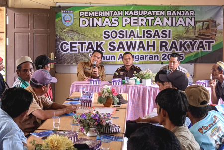 SOSIALISASI CETAK SAWAH RAKYAT
