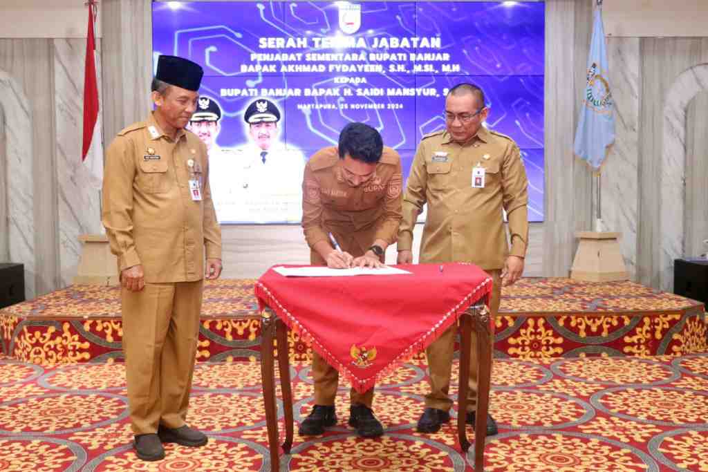  SERTIJAB BUPATI BANJAR