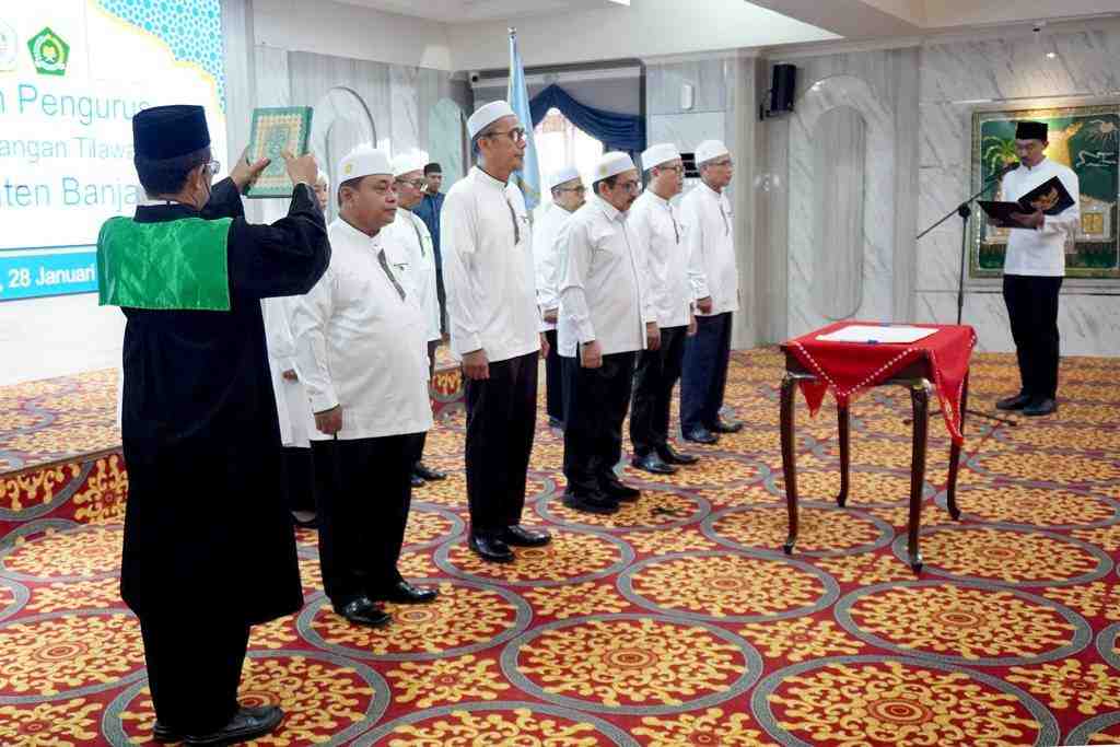 SUMPAH PENGURUS LPTQ KAB BANJAR