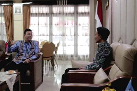 AUDIENSI DAN SILATURAHMI DENGAN PEMKAB BANJAR