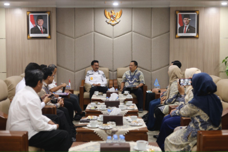AUDIENSI DENGAN BADAN PUSAT STATISTIK