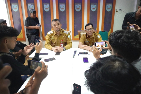 KONFERENSI PERS SIAGA DAN PENANGANAN BENCANA