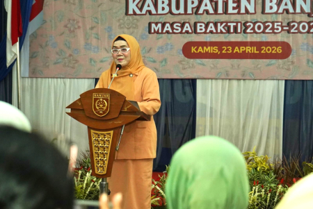 PELANTIKAN DAN PENGUKUHAN DWP KAB BANJAR